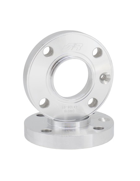 KIT DISTANZIALI RUOTA 20MM 4X108 MOZZO 65