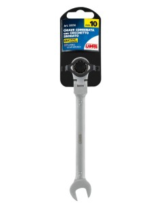 CHIAVE COMBINATA 10MM CON CRICCHETTO SNODATO 59556 LAMPA 2