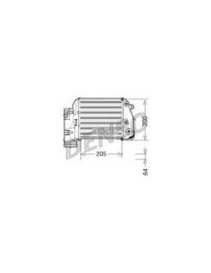 AI4304 RAD.INTERC.DX A6 TDI 04 in poi