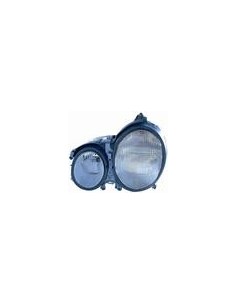 FARO ANTERIORE PROIETTORE DX H7-H7 PR REG PNEUM MERCEDES CLASSE E W210 09/99 in poi 06/02