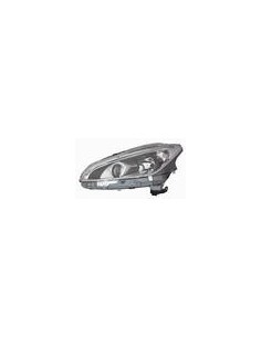 FARO PROIETTORE ANTERIORE SX 2H7 PR.REG EL PEUG 208 06/15 in poi C/LUCE DIURNA A LED P.NERA