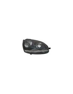 FARO ANTERIORE PROIETTORE DX 2H7 PRED REG EL VW GOLF V 08/03 in poi 12/08 PARAB NERA-GRIGIA