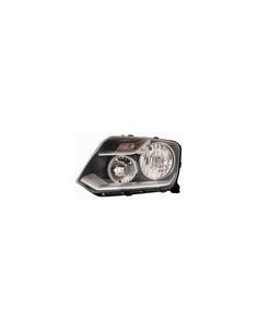 FARO ANTERIORE PROIETTORE SX H7-H1 PRED REG ELETT PARAB NERA VW AMAROK 01/11 in poi