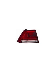 FANALE POSTERIORE S/P.SX ESTERNO BIANCO ROSSO FONDO SCURO VW GOLF 7 10/12 in poi