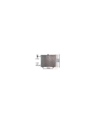 COND C/ESSICATORE CITROEN C2/C3 ALL 02-