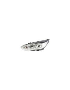 FARO ANTERIORE PROIETTORE SX H7-H1 C/DRL LED FORD FOCUS 09/14 in poi  PARAB NERA HELLA 1EE 354 827-151