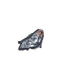FARO ANTERIORE PROIETTORE DX H7-H7 C/MOTOR ELETT MERCEDES CLS 10/04 in poi  HELLA 1EL 008 821-021