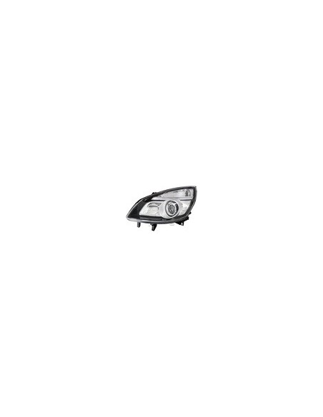 FARO ANTERIORE PROIETTORE SX H1-H7 PRED REG ELETT RENAULT SCENIC 11/06 in poi  PARAB NERA HELLA 1EL 009 447-391