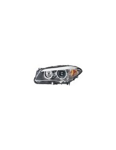 FARO ANTERIORE PROIETTORE DX H7-H7 C/MOTOR EL BMW SERIE 5 F10-F11 01/10 in poi  HELLA 1EL 010 131-021