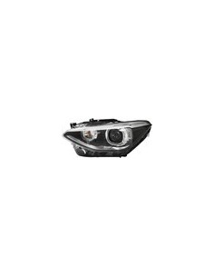 FARO ANTERIORE PROIETTORE SX BIXENO D1S C/MOTOR EL BMW SERIE 1 F20-F21 06/11 in poi PAR NERA HELLA 1EL 010 741-551