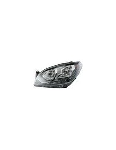 FARO ANTERIORE PROIETTORE SX 2H7 C/MOT ELETT C/DRL SKODA CITIGO 07/17 in poi  HELLA 1EL 012 643-011