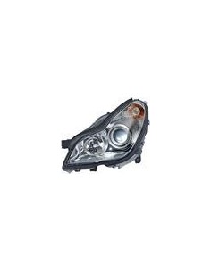 FARO ANTERIORE PROIETTORE SX BIXENO D2S-H7 AFS C/MOT EL+CENTR MERCEDES CLS 10/04 in poi  HELLA 1ES 008 821-311