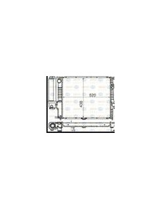 RADIATORE DEL REFRIGERANTE HYUNDAI TUCSON