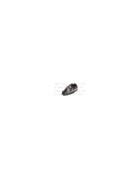 FARO ANTERIORE PROIETTORE SX H4 C/MOTOR PARAB GRIGIA FIAT GRANDE PUNTO 01/08 in poi SPORTING VALEO 043884