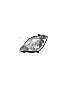 FARO ANTERIORE PROIETTORE DX H7-H7-H7 C/MOTOR ELETT MERCEDES SPRINTER W906 04/06 in poi  VALEO 044584