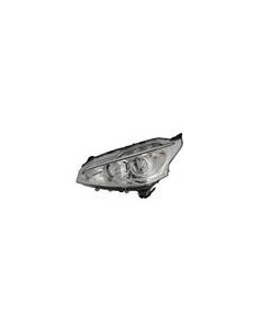 FARO ANTERIORE PROIETTORE DX 2H7 C/LENTE+LED C/MOTOR ELETT PEUGEOT 208 01/12 in poi  VALEO 044749