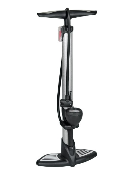 POMPA IN ACCIAIO C/MANOMETRO 94217 LAMPA