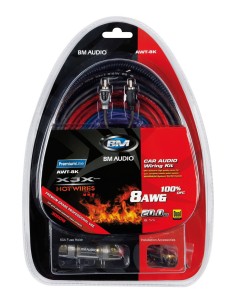 SET CAVI/ACCESSORI X IMPIANTO SONORO AWT-8K 40494 LAMPA