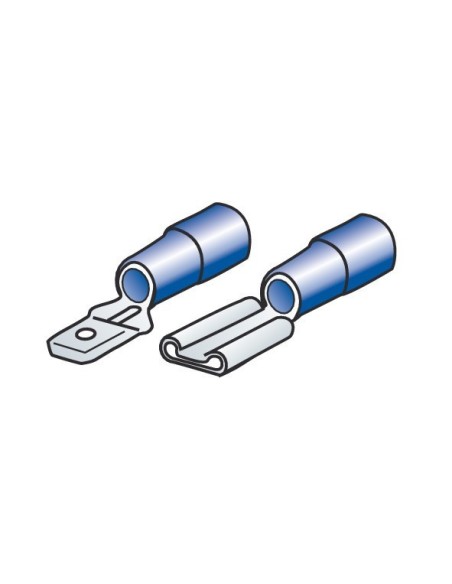 KIT 40 CAPICORDA PIATTI BLU 45052 LAMPA