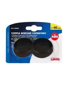 COPPIA BORCHIE C/FORO DIAM.40 65659 LAMPA