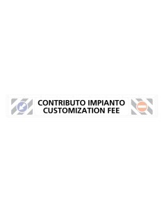 CONTRIBUTO IMPIANTO PER PERSONALIZZAZIONI PARASPRU