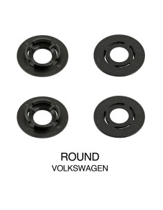 SET 4 FIX TAPPETI TONDO VW