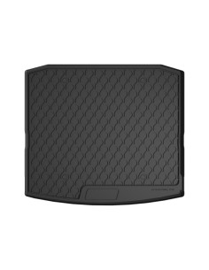 VASCA BAULE SU MISURA GOMMA SKODA KODIAQ 03.2017 in poi