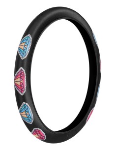 COPRIVOLANTE SKIN PER AUTO DIAMONDS M 38-40 CM