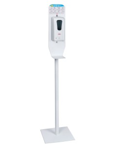 DISPENSER AUTOMATICO GEL + PIANTANA DA TERRA