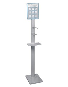 PIANTANA PORTA GUANTI + DISIN FETTANTE MANI IN ACC