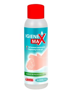 IGIENEX MAX IGIENIZZANTE MANI GEL 100ML ALCOL 75%