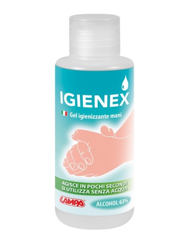 IGIENEX ML.150 IGIENIZZANTE MANI FORMULA GEL 63% A