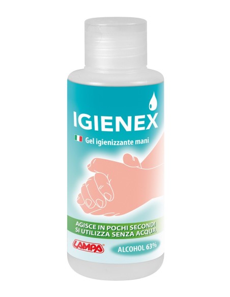 IGIENEX ML.150 IGIENIZZANTE MANI FORMULA GEL 63% A