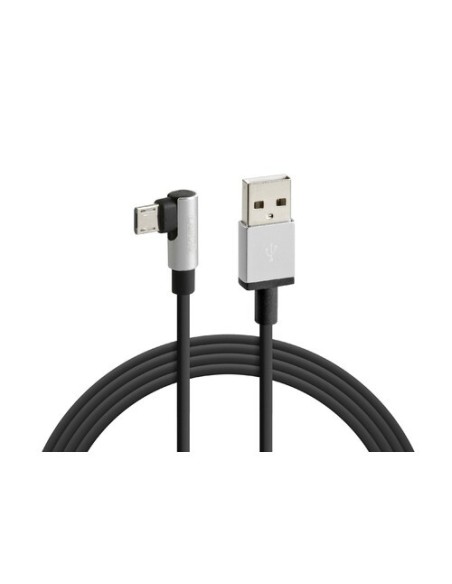 CAVO MICRO USB 1M - 90[ NERO (RICARICA & DATI)