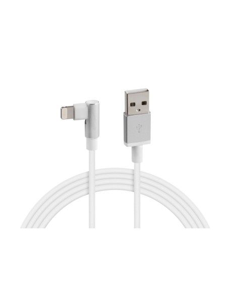 CAVO LIGHTNING MFI 1M - 90[ BIANCO (RICARICA & DAT