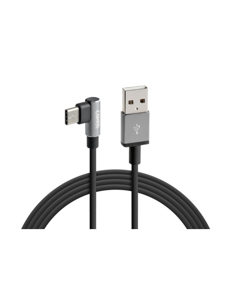 CAVO TYPE-C 1M - 90[ NERO (RICARICA & DATI)