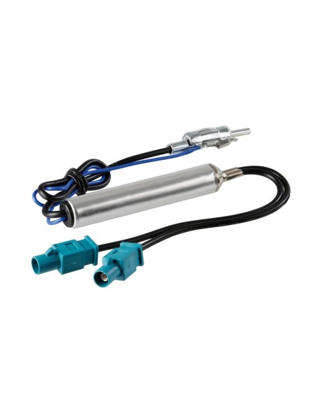 SPINOTTO AMPLIFICATORE DOPPIO FAKRA MASCHIO - DIN