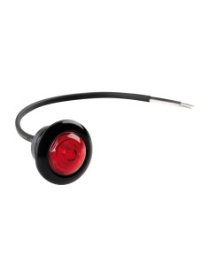 LUCE DA INCASSO ROSSA 12/24V R-19