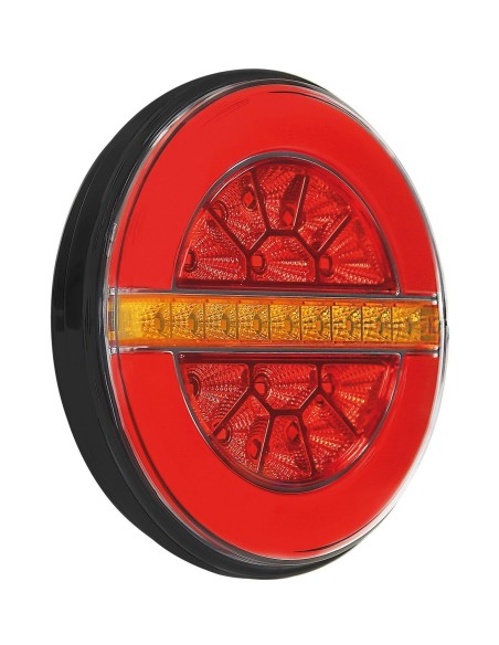 FANALE POST DX ROTONDO 12/24V FRECCIA+STOP