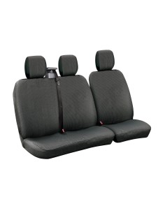 SET COPRISEDILI FODERA FURGONE 2 DOTS NERO+GRIGIO 54792 LAMPA