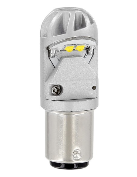 LAMPADA MEGA-LED10-28V 4SMD CREE BAY15D, AMBRA