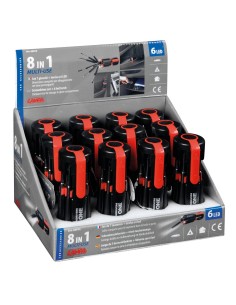DISPLAY 12PZ SET TORCIA LED+ GIRAVITI 8IN 1