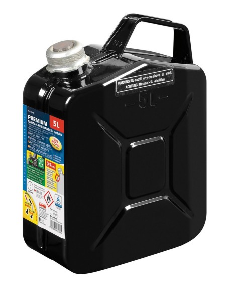 TANICA FERRO NERA 5L CON TAPPO MAGNETICO