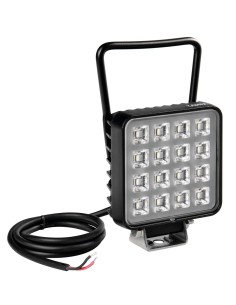 FARO AUSILIARIO 16W 16LED CON MANIGLIA E INTERRUTO