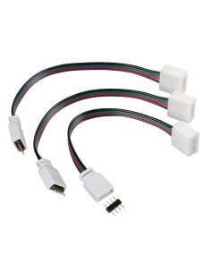 CONNETTORI CENTRALINA PER STRISCE LED 4PIN