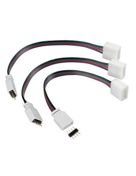 CONNETTORI CENTRALINA PER STRISCE LED 4PIN