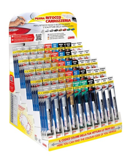 EXPO 150PZ PENNE RITOCCO AUTO PER CARROZZERIA 50 R