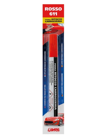PENNARELLO RITOCCO AUTO ROSSO 611 PER CARROZZERIA