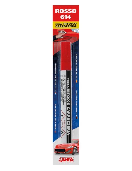 PENNARELLO RITOCCO AUTO ROSSO 614 PER CARROZZERIA