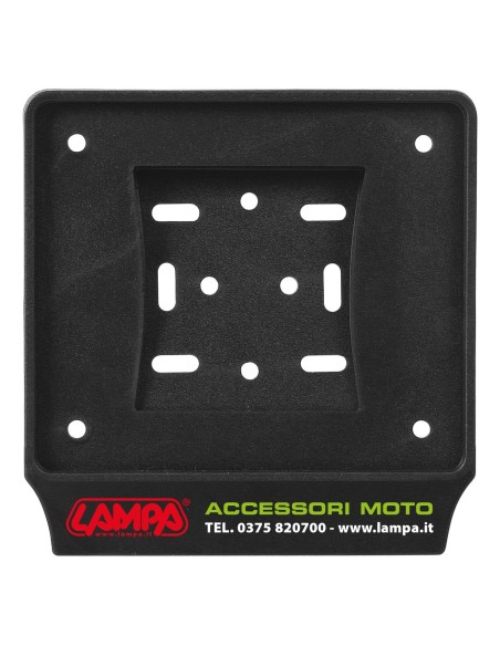 PORTATARGA PERSONALIZZATO 3 COLORE PER CICLOMOTOR